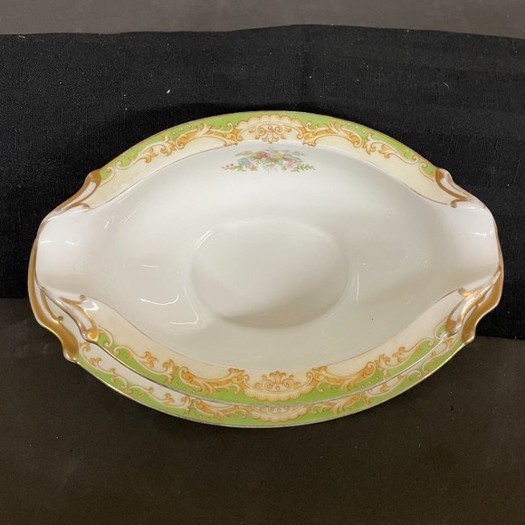 Noritake MYSTERY Pattern Gravy Boat With Attached Underplate - Picture 1 of 7